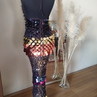 Sequin Maxi Dress