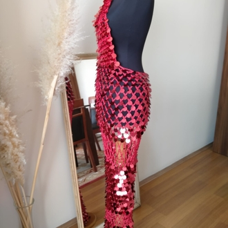 Rose - Crochet Sequin Dress