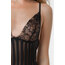 siyah dantelli babydoll