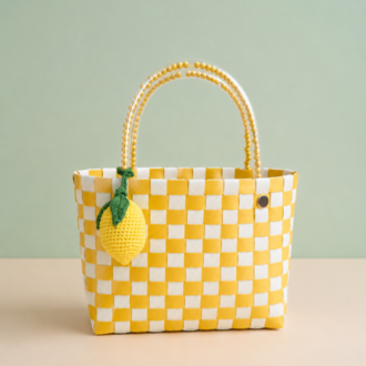 Lemon Bite Sepet Çanta-Mini