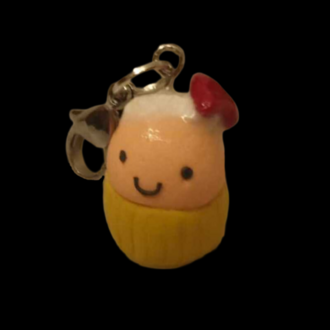 Minik Kalpli Cupcake Charm