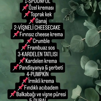 20.SÜTLÜ KAŞIK TATLILARI