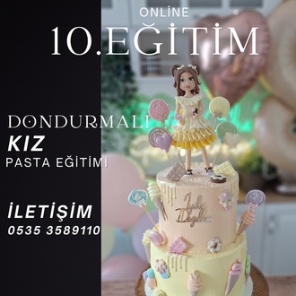 10. DONDURMALI KIZ PASTA EĞİTİMİ 
