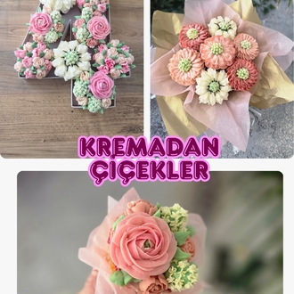 9. TATLI ÇİÇEK BAHÇESİ ( Cupcake Çeşitleri)