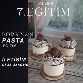 7.PORSİYON PASTA EĞİTİMİ