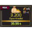 FEZA - 3.200 Oyun Kredisi + Hediyeler