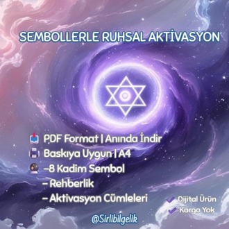 Sembollerle Ruhsal Aktivasyon Rehberi | PDF Format (Baskıya Uygun)