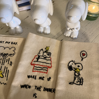 Snoopy 4 adet servis peçetesi