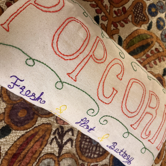 Popcorn yastık