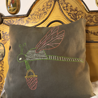 Dragonfly yastık 