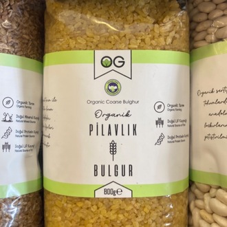 Organik Pilavlık Bulgur 800 gr