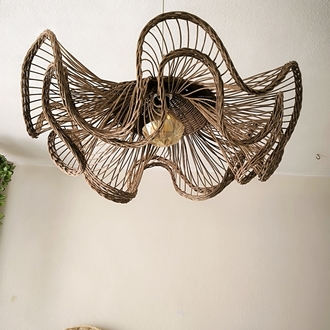 Rattan avize