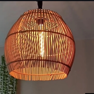 Rattan avize