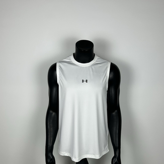 Astana White Performance Sleeveless T-shirt  |  1031