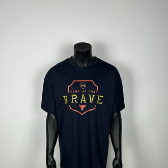 Bold Dark Blue Oversize Cotton T-shirt   |  1099