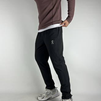 Muno Black Micro Stretch Sweatpants | 1038