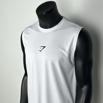 Tinka White Performance Sleeveless T-shirt  |  1031