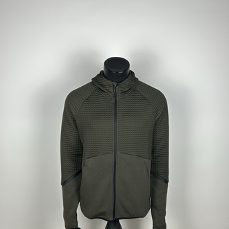 Wolt Khaki Hoodie Cotton Sweatshirt | 3360