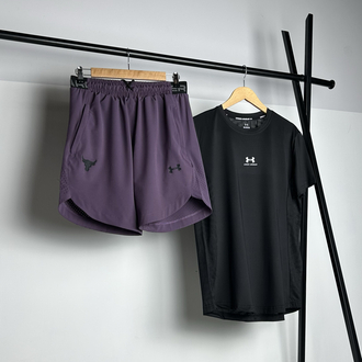 Vital Performance T-shirt & Rank G2 Purple Micro Shorts Combin | 1033