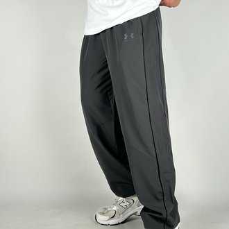 Wide Anthracite Baggy Fresh Fabrics Sweatpants  |  1038