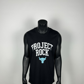 Goyang Black Regular Cotton Sleeveless T-shirt  |  1099