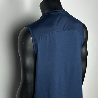 Astana Dark Blue Performance Sleeveless T-shirt | 1031