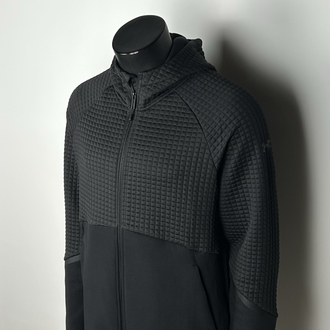 Wolt Black Hoodie Cotton Sweatshirt  |  3360