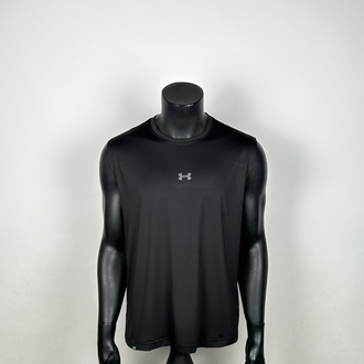Cuenca Black Performance Sleeveless T-shirt | 1031
