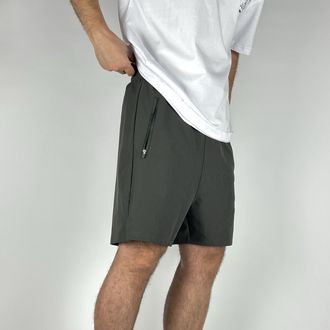 Zieri Khaki  Micro Shorts  |  1020