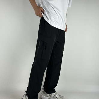Ruin Black Baggy Fresh Fabrics Sweatpants  |  1038