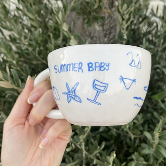 Summer baby mug - Large
