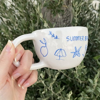 Summer baby mug - Large