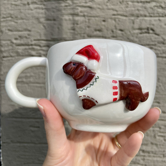 Xmas Dog Mug
