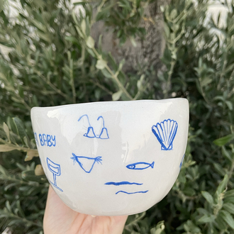 Summer baby mug - Large