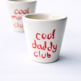 Cool Mama Club & Cool Daddy Club Espresso Set