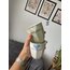 MOCO - Soft Green - white heart 250ml