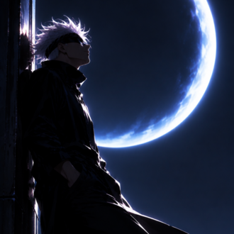 Gojo Dark Fantasy Wallpaper Set – 9 Phone Wallpapers