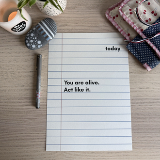 A4 Poster-You Are Alive