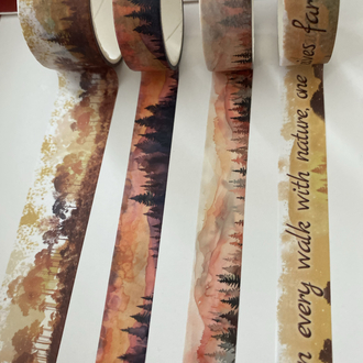 4 adet Washi tape 