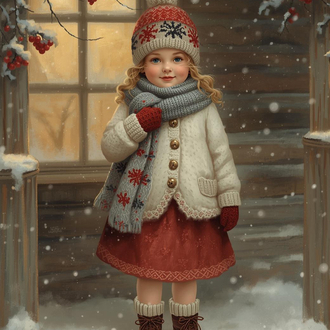 Chrıstmas Doll Vintage 