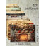 24 farklı görsel A5 Vintage Kış Noel Scrapbook 