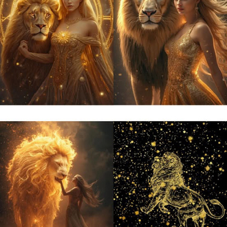 24 görsel gold leo set