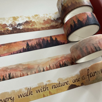 4 adet Washi tape 