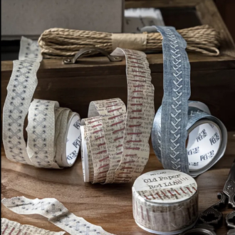Yırtma dikiş serisi Washi tape 