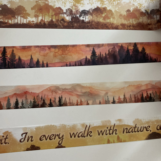 4 adet Washi tape 
