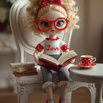 12 adet Cutie Doll Scrapbook set