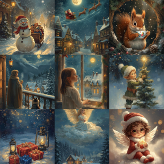 20 adet winter cutie set 
