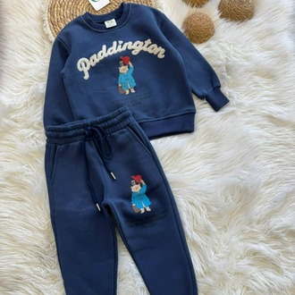 Paddington Baskılı Premium Çocuk Üstü – Yumuşak Dokulu, Günlük ve Şık