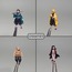 1:64 Demon Slayer Anime Figür Set
