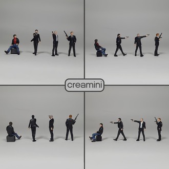 1:64 Movie Gentlemen Figür Set